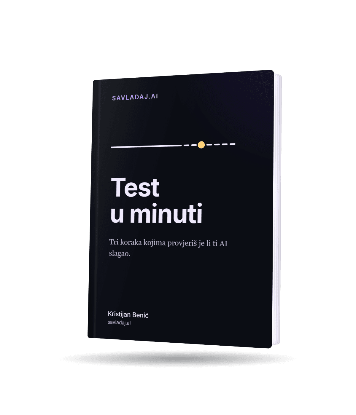 Knjiga Test u minuti, Kristijan Benić